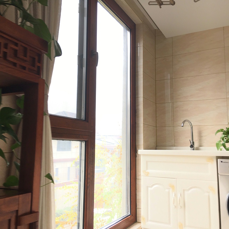 鋁包木門窗實(shí)拍