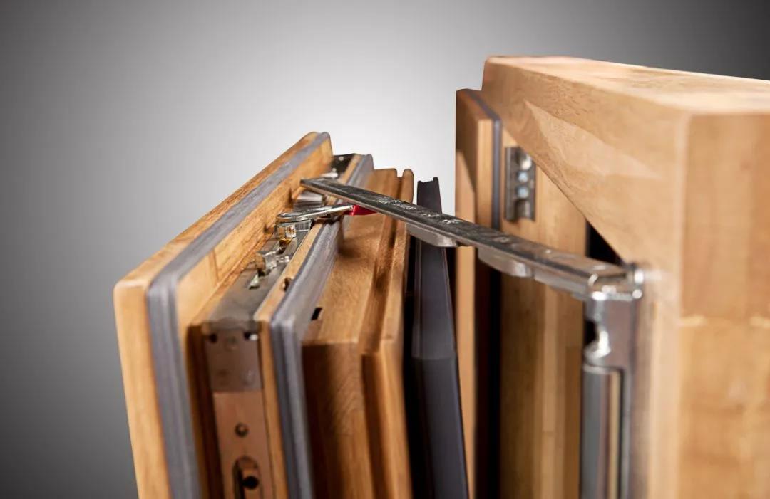 鋁包木門窗細節圖